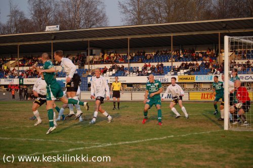 Ruuhkaa Hakan maalinedustalla