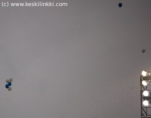 Ilmapalloja taivaalle