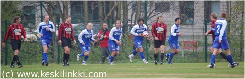 Paluu omalle kentt&auml;puoliskolle