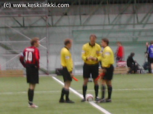 Petteri Kaijasilta ja erotuomarit