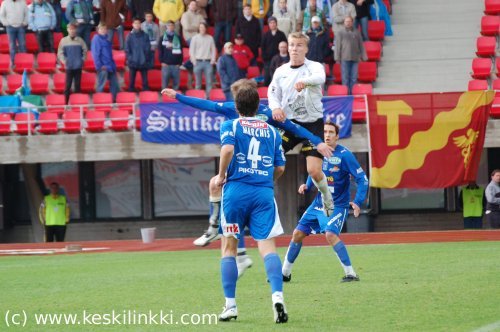 Kalle Parviainen ilmassa