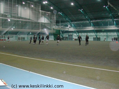 FC Haka verrytelee Botnia-hallissa